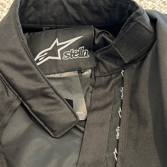 Beautiful Alpinestars Stella black motorcycle jacket, XS - Picture 5 of 11